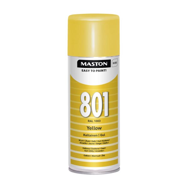 Aerosoolvärv Maston 100 - Yellow(RAL 1003)